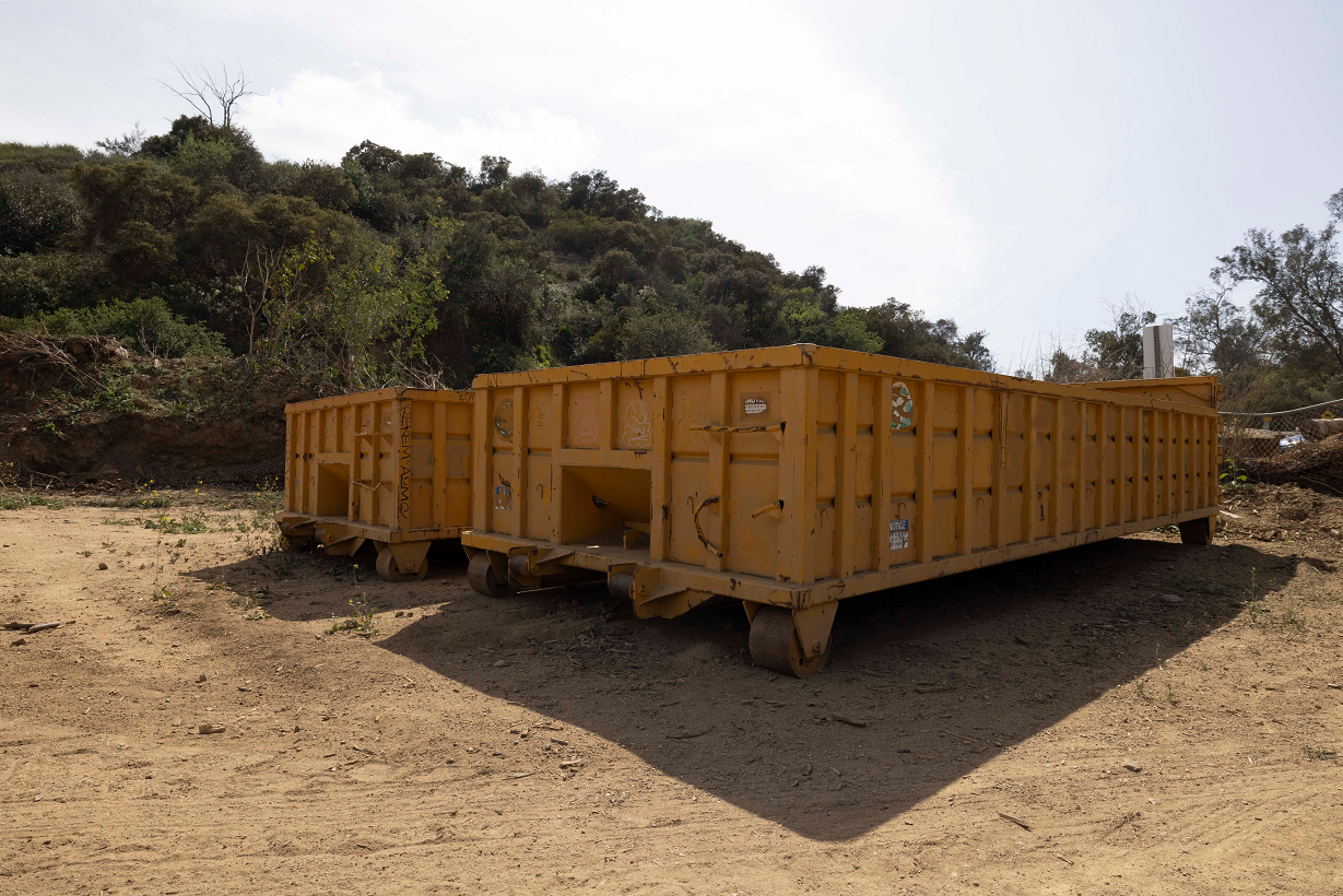 Dumpster for construction